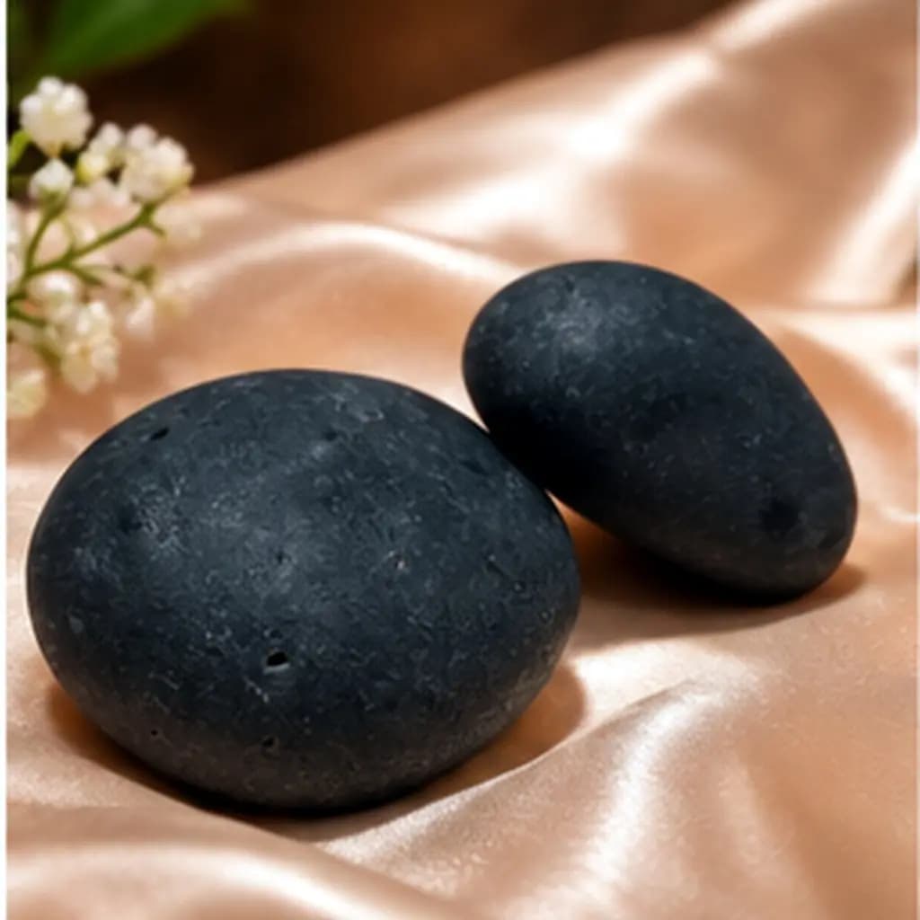 Shaligram Shila Natural Pair (Mini)