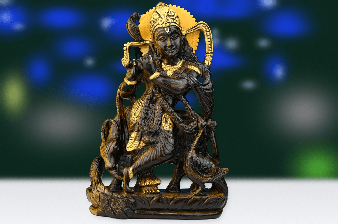 Manmohan Krishna in Tiger Eye - 688 gms
