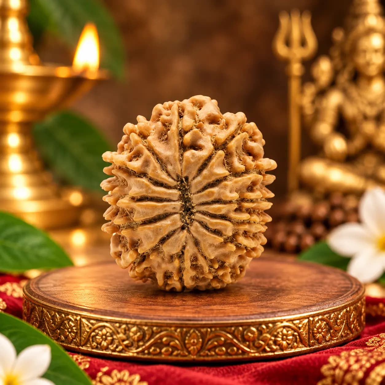 13 Mukhi Rudraksha Natural