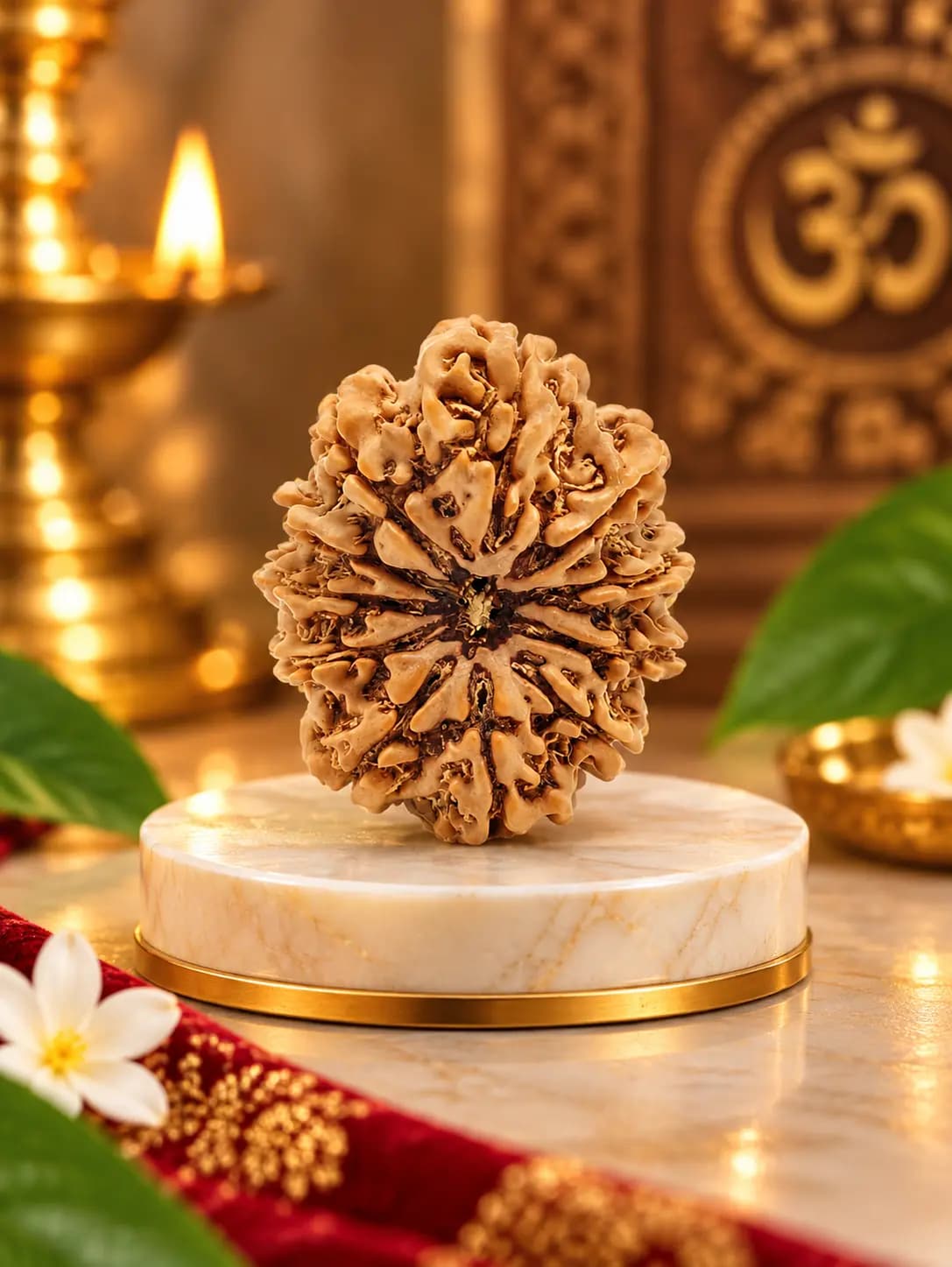 11 Mukhi Rudraksha Natural