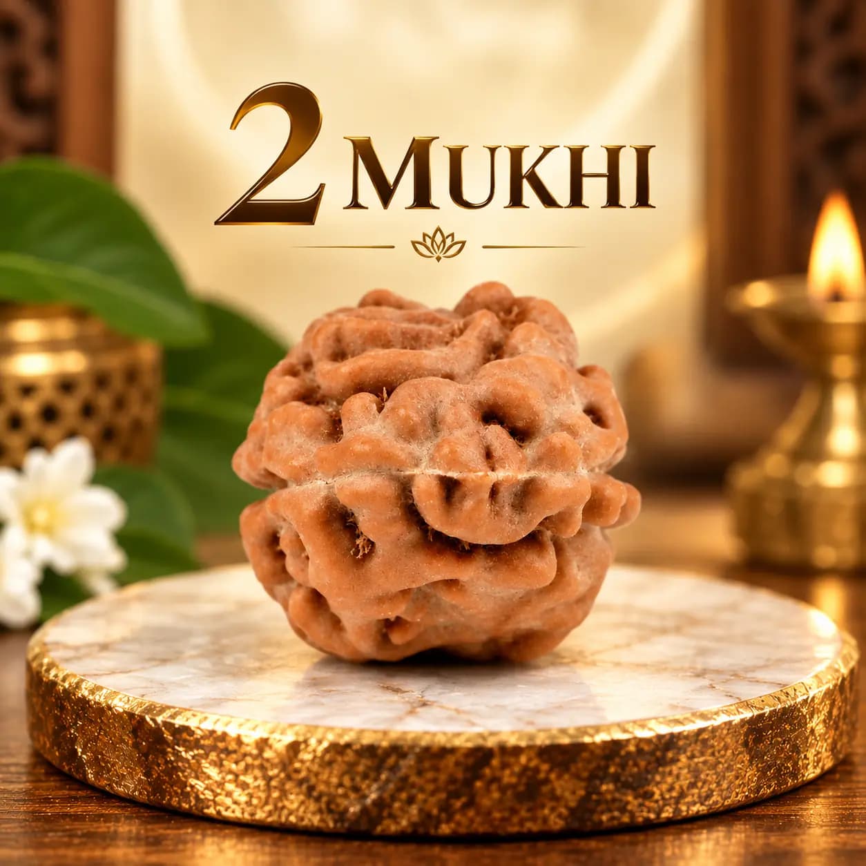 Two Mukhi Java Indonesia Large