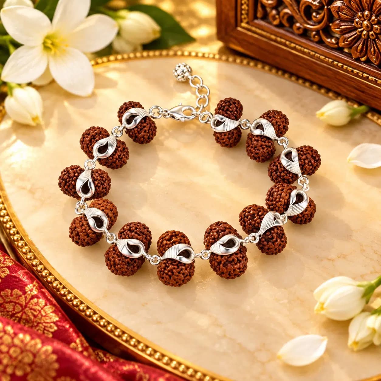 Gauri Shankar Wrist Mala