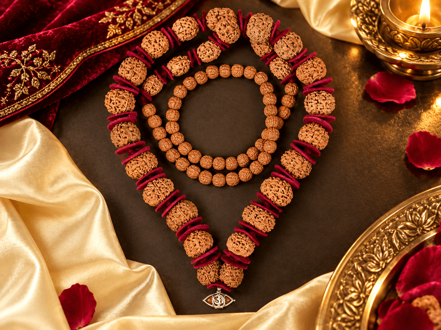 Siddh Combination (1 to 14 Mukhi Java Beads)