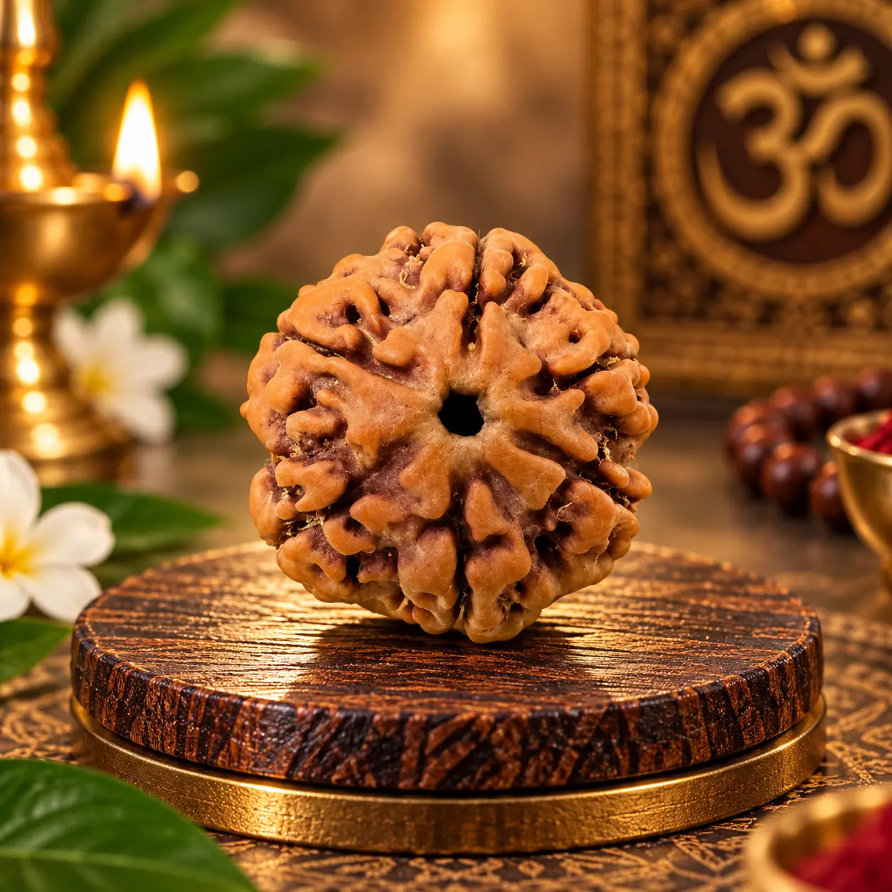 6 Mukhi Rudraksha Natural 28mm
