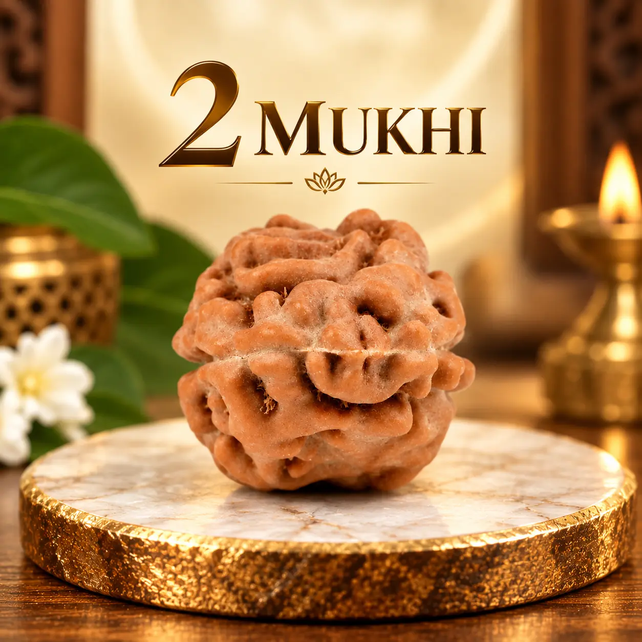 Two Mukhi Java Indonesia Large