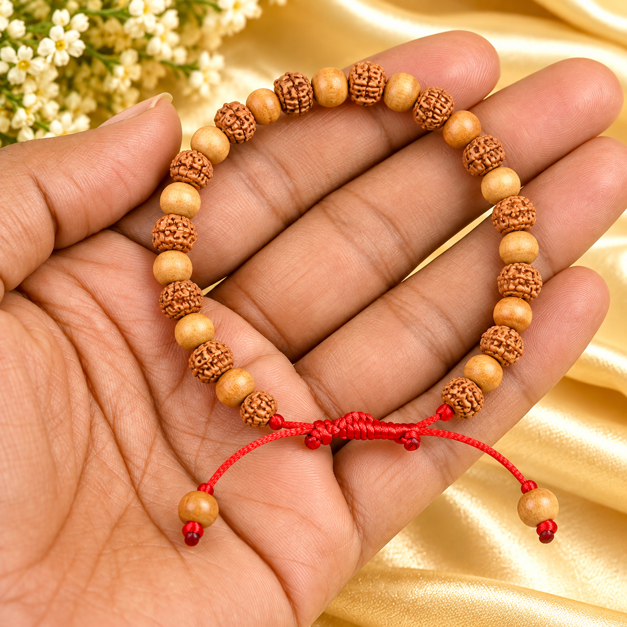 6 Mukhi Rudraksha Bracelet