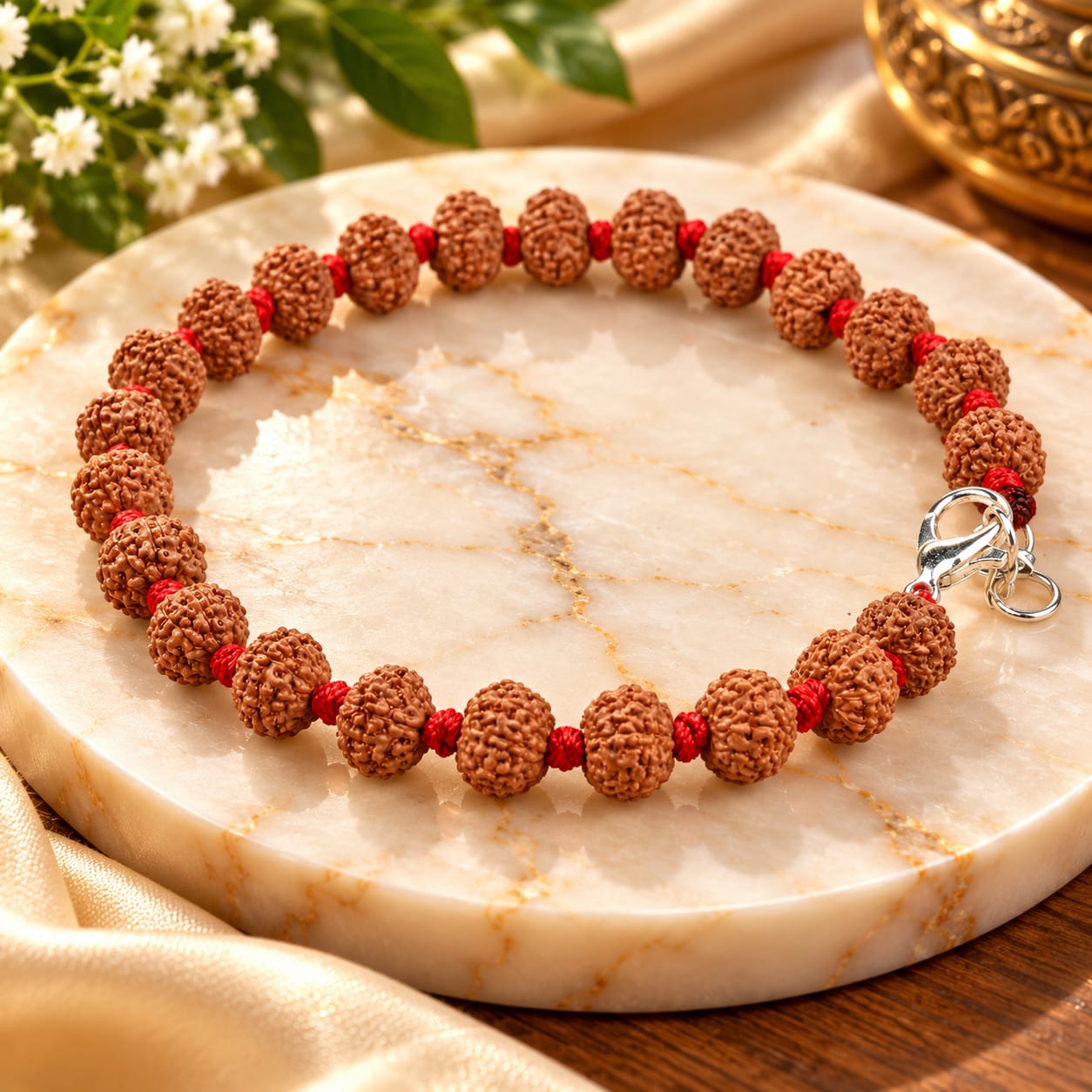 7 Mukhi Rudraksha Bracelet