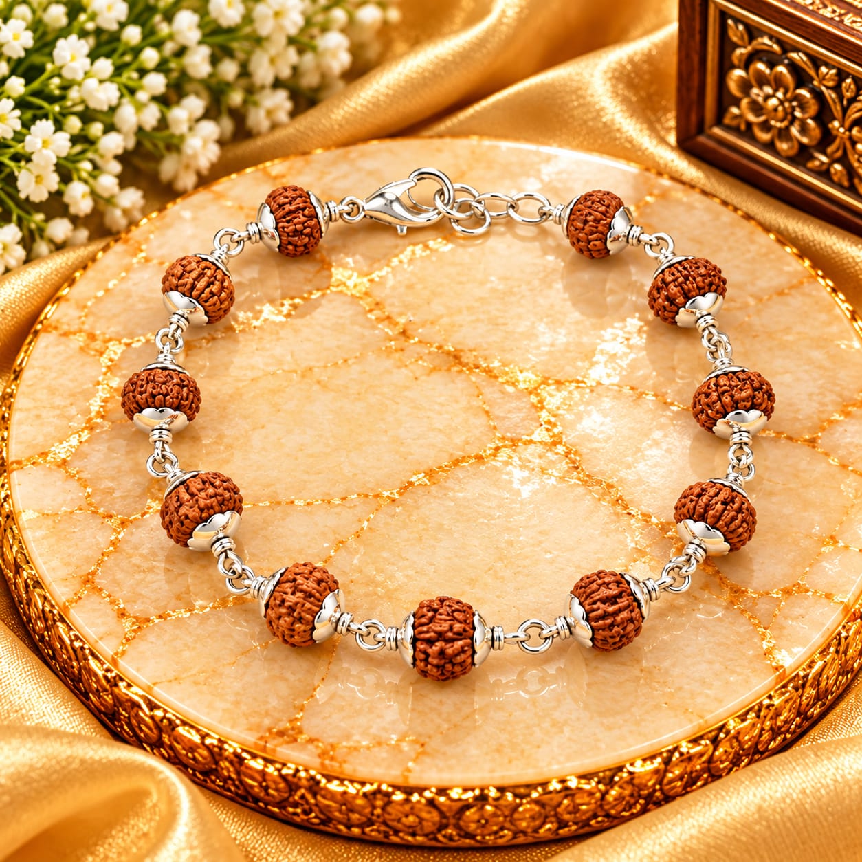 11 Mukhi Rudraksha Bracelet