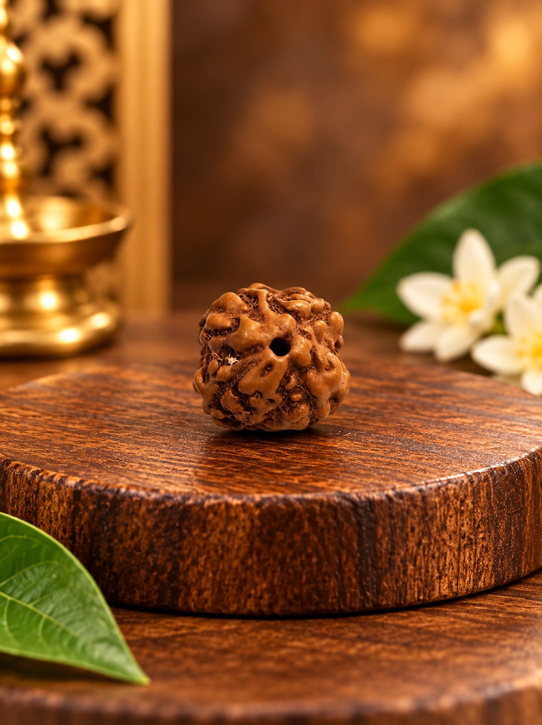 4 Mukhi Rudraksha Ring