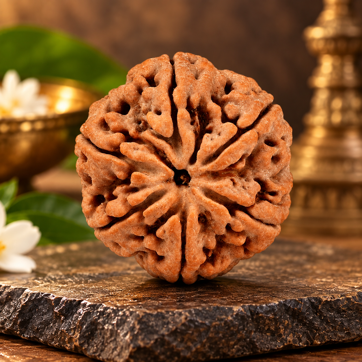 6 Mukhi Nepal Rudraksha Super Collector 25mm