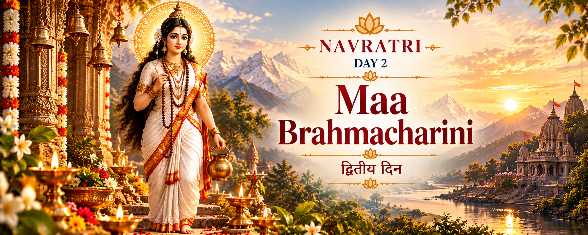 Maa Brahmacharini — द्वितीय दिन