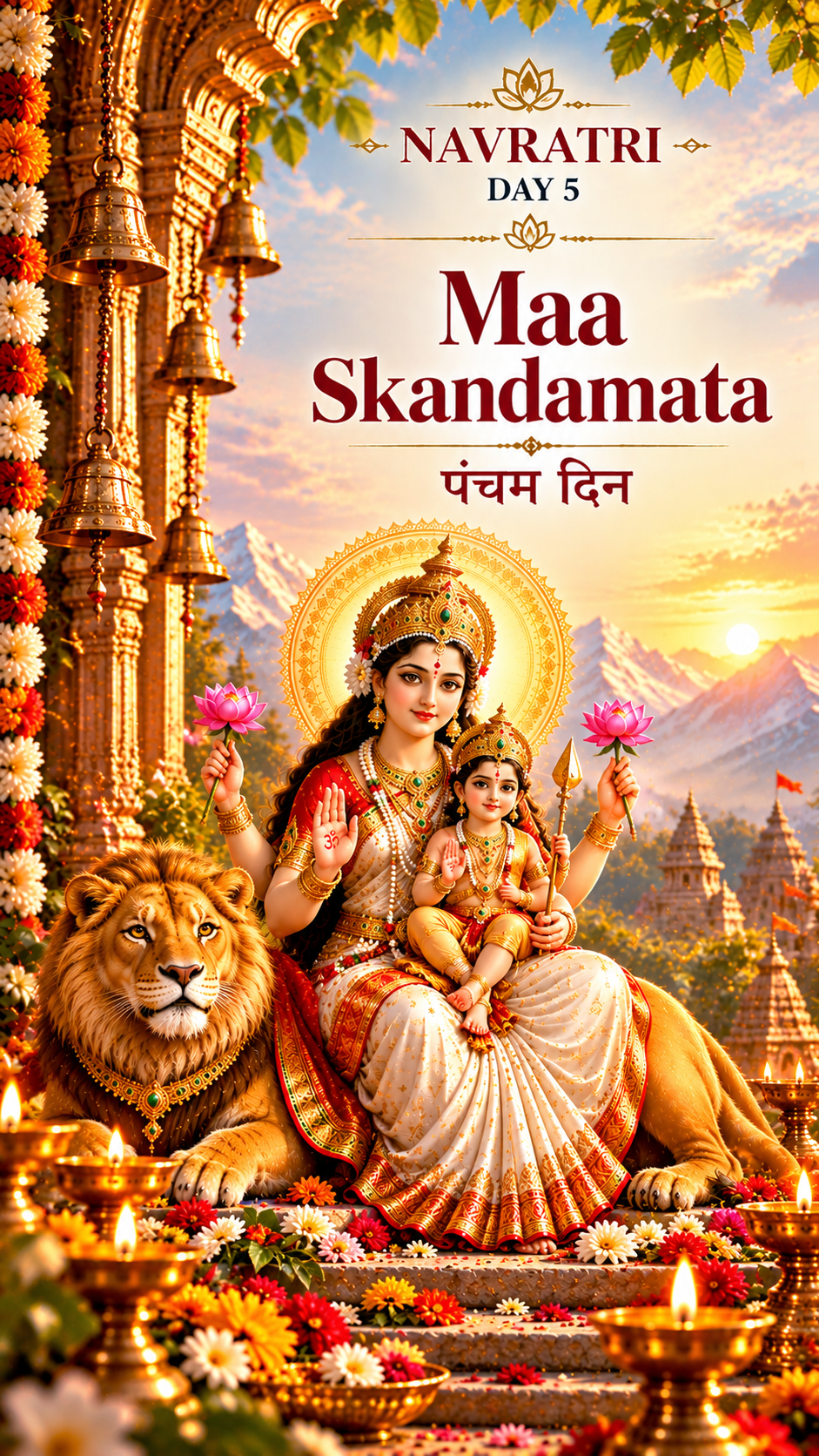 Maa Skandamata — पंचम दिन