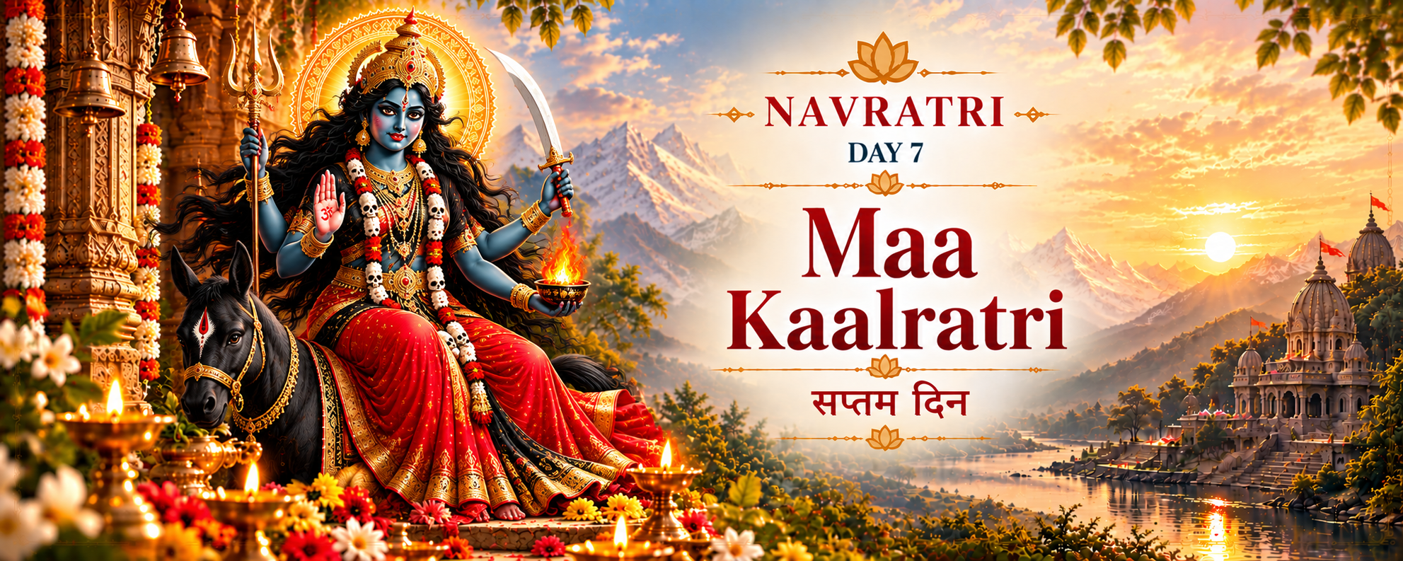 Maa Kaalratri — सप्तम दिन