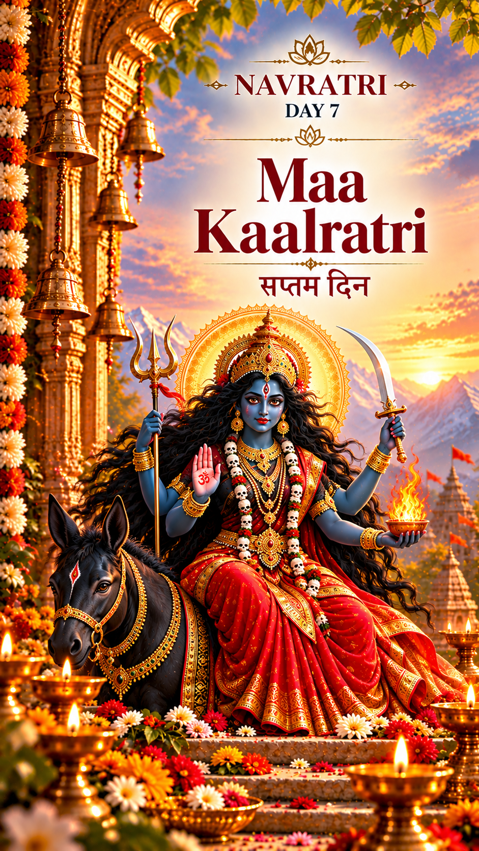 Maa Kaalratri — सप्तम दिन