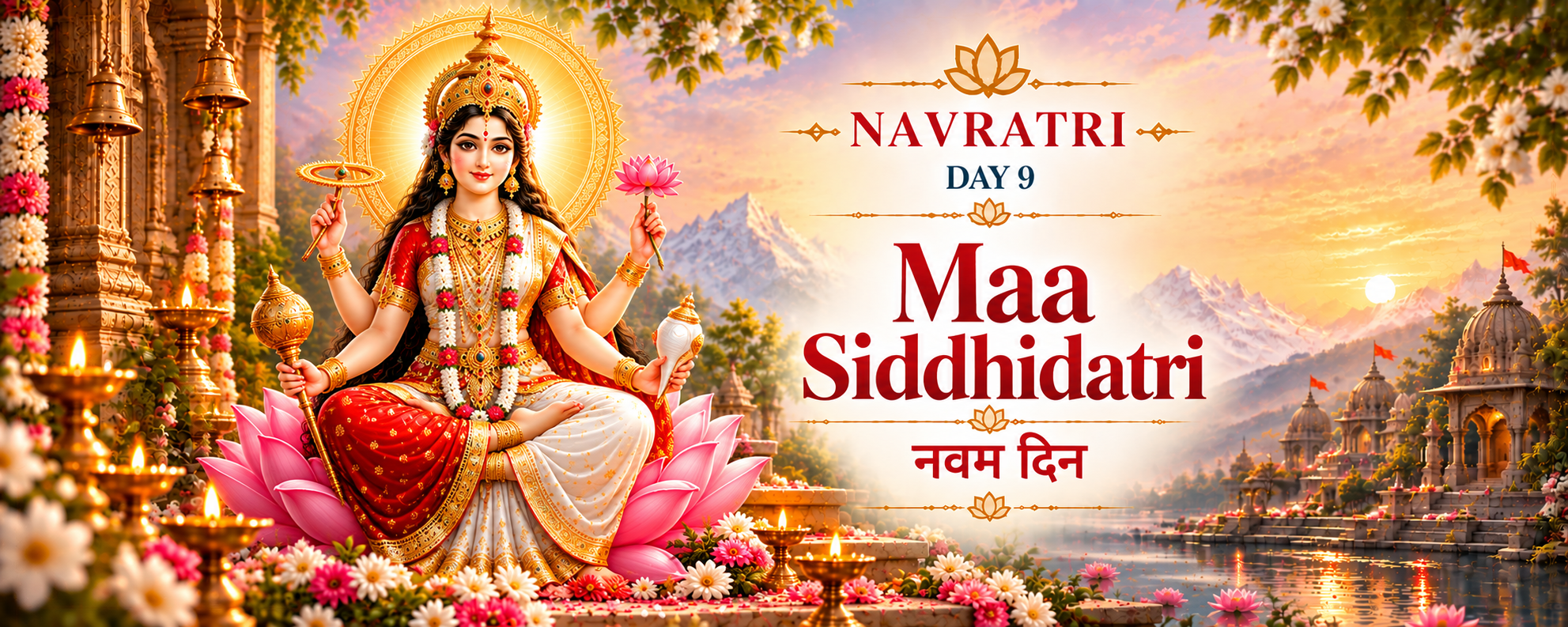 Maa Siddhidatri — नवम दिन