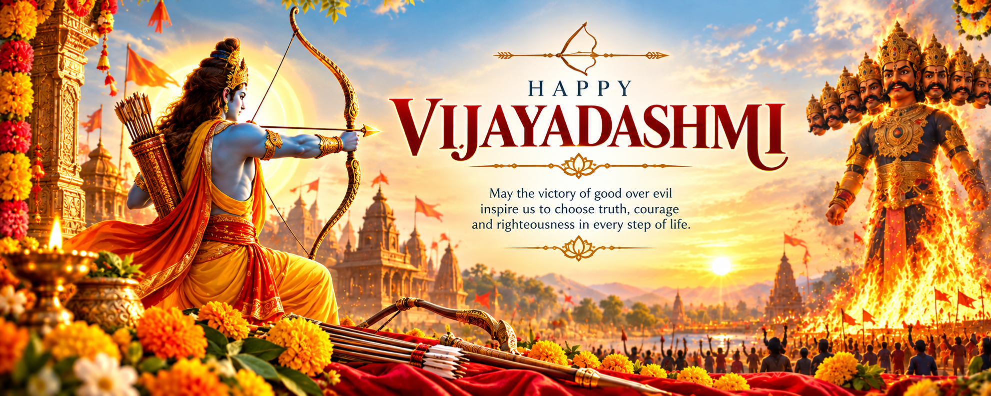 Vijayadashami (Dussehra) Puja — विजयादशमी