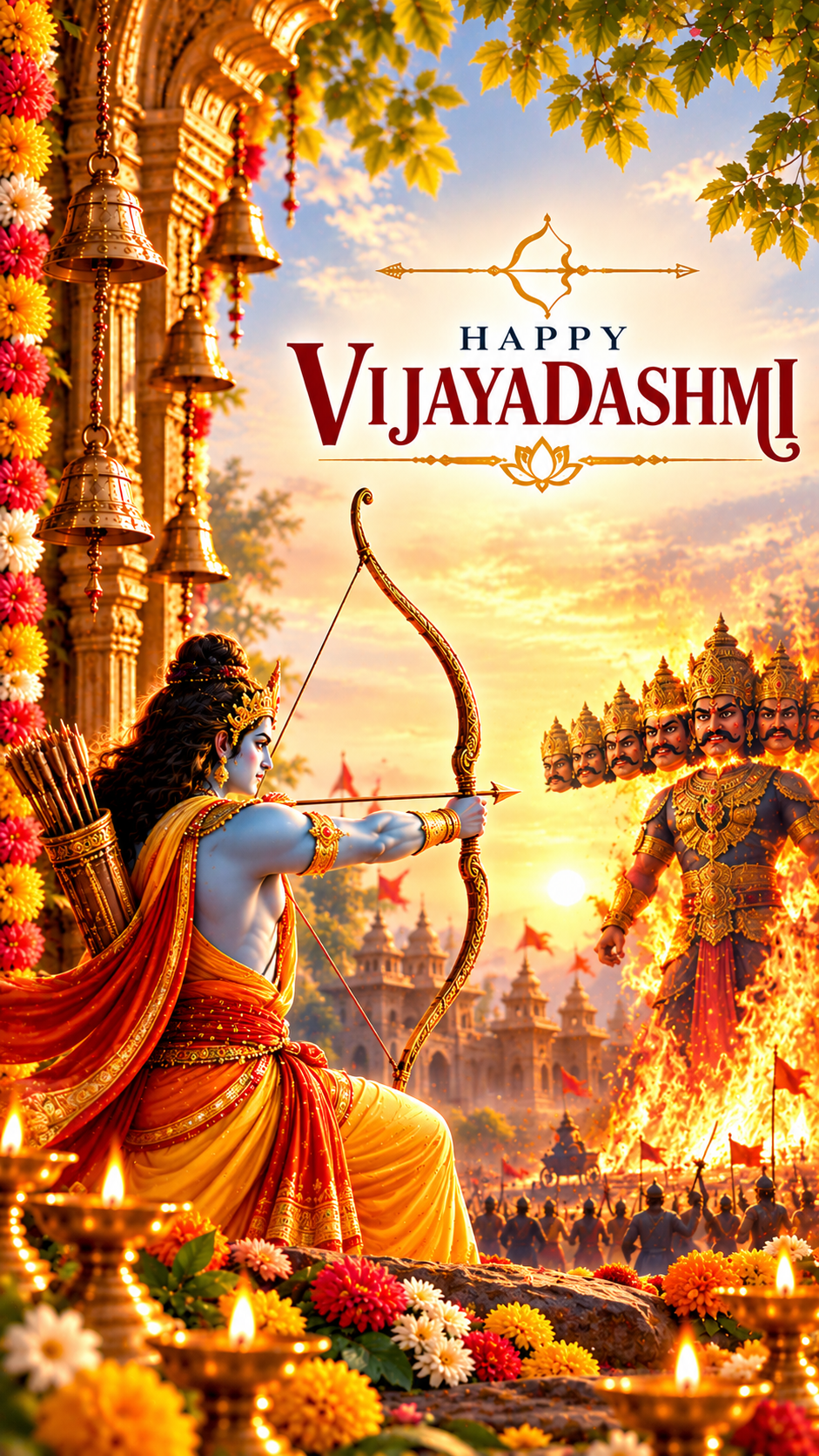 Vijayadashami (Dussehra) Puja — विजयादशमी